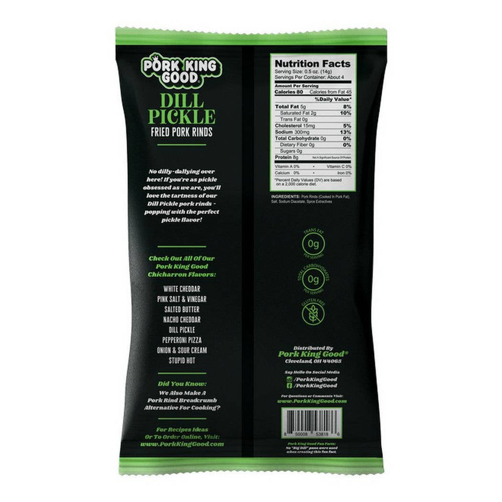 Dill Pickle Pork Rinds