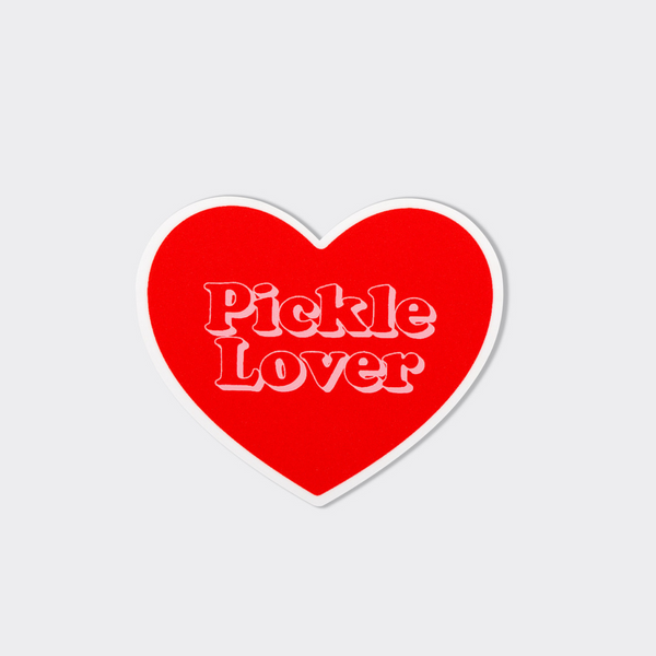 Pickle Lover Heart Magnet