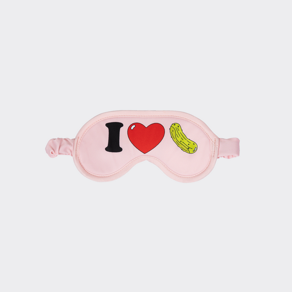 Sleep Mask in Puff Puff