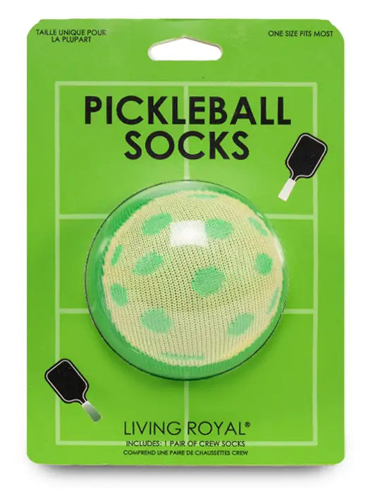 3D Packaged Crew Socks - Pickleball