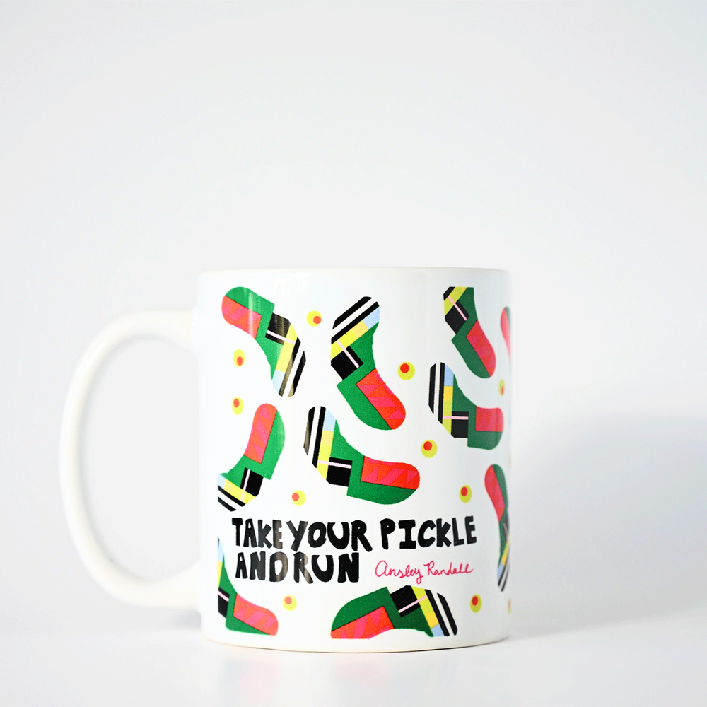 "Take Your Pickle And Run" Mug - 11oz