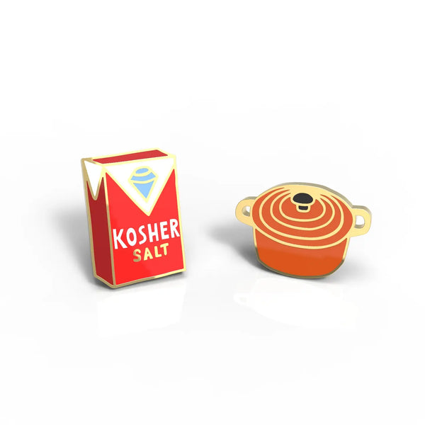 Dutch Oven & Kosher Salt Earrings