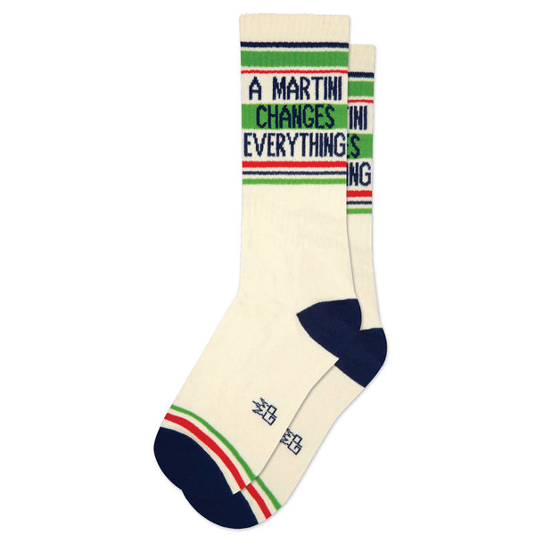 A Martini Changes Everything Socks