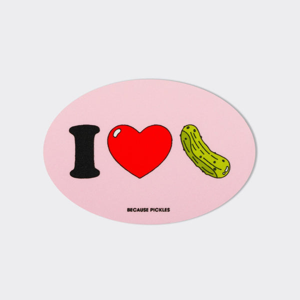 I Heart Pickles Magnet