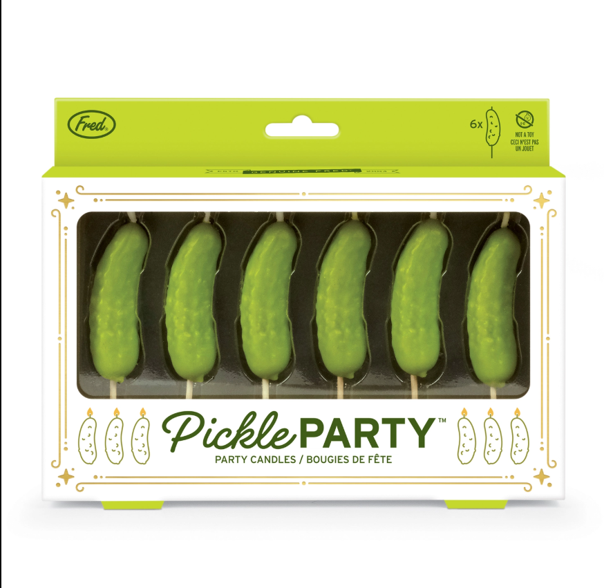 Pickle Party Candles by Fred & Friends