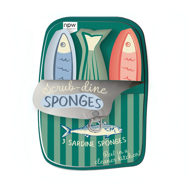 Sardine Sponges 3PK