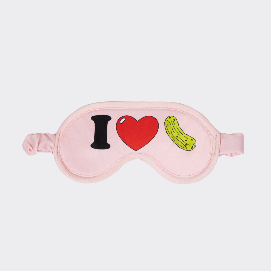 Sleep Mask in Puff Puff