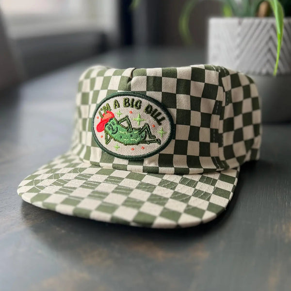 Big Dill Pickle Checkered Hat
