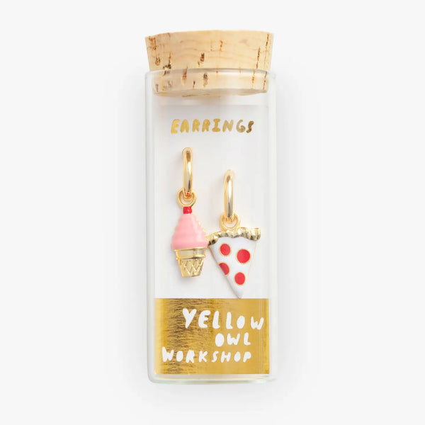 Pizza & Ice Cream Earrings