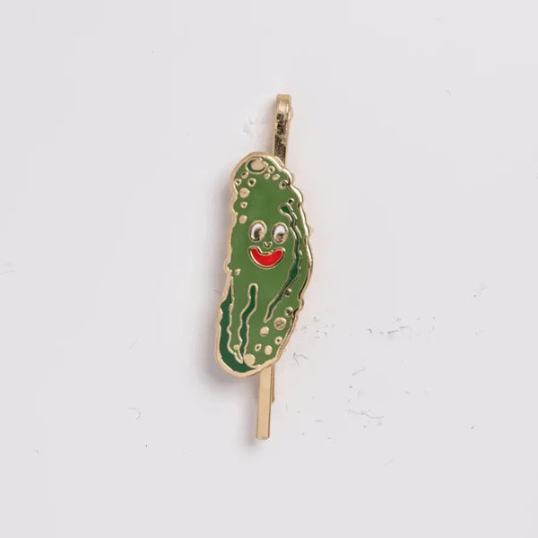 Pickle Guy Hairpin