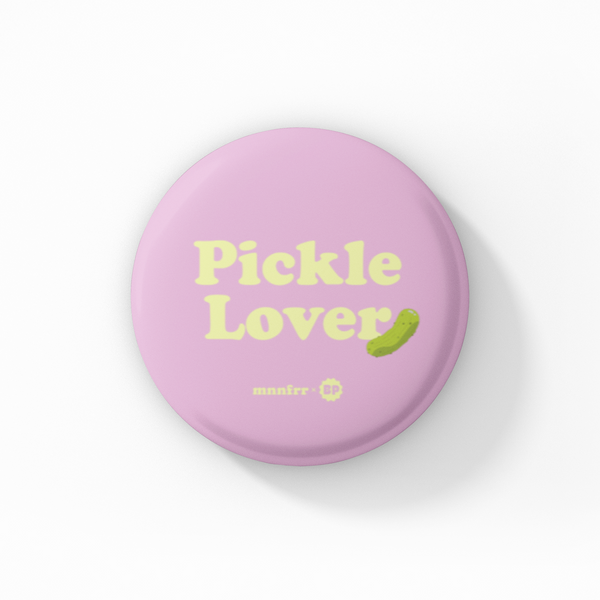 Pickle Lover Button - 1.25"