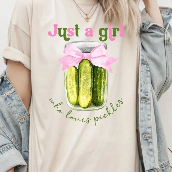 Just A Girl That Loves Pickles T-Shirt