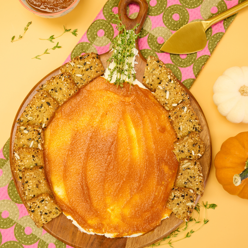 Easy Fall Pumpkin Butter Cheese Dip