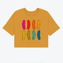 Crop Top in Color Pop Pickles