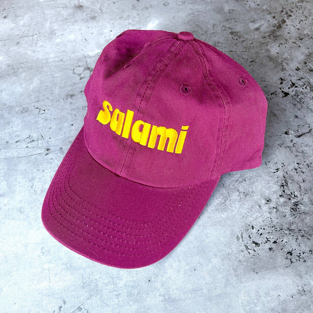 Salami Baseball Dad Hat