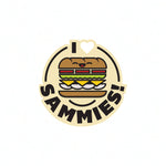 I Love Sammies! Sticker