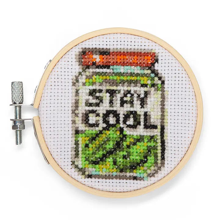 Pickle Mini Cross Stitch Embroidery