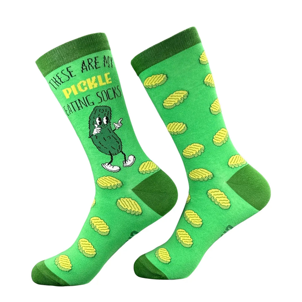 These Are My Pickle Eating Socks