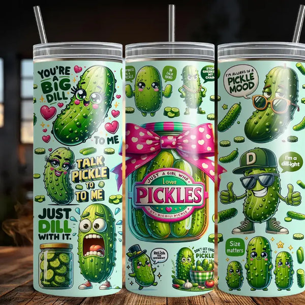 Funny Pickle Tumbler - 20 oz