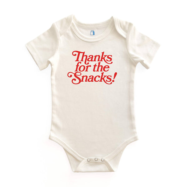 Baby Bodysuit Thanks for the Snacks!