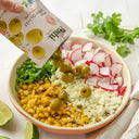 Chili & Oregano Pitted Green Olives
