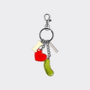 I Love Pickles Keychain