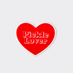 Pickle Lover Heart Magnet