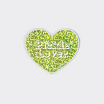 Pickle Lover Heart Sticker