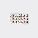 Pickles on Pickles Small Sticker