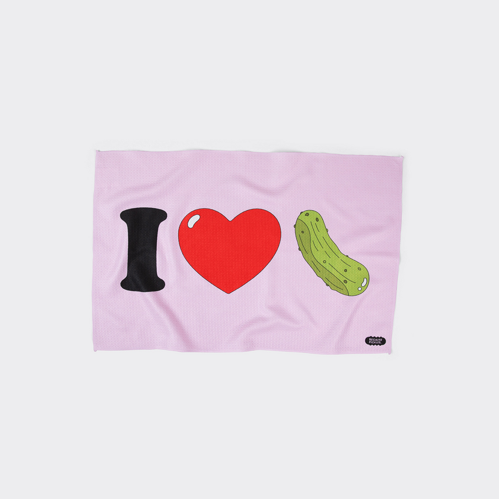 I Heart Pickles Kitchen Towel