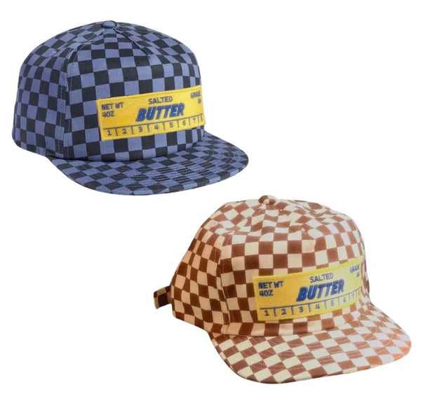 Butter Stick 5-Panel Checkered Floppy Hat