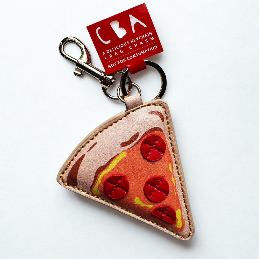 Pizza Keychain & Bag Charm