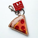 Pizza Keychain & Bag Charm