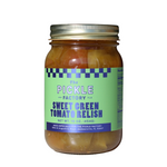 Sweet Green Tomato Relish