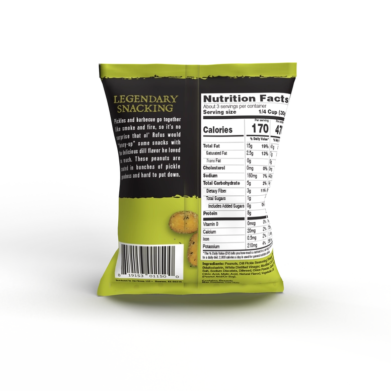 Dill Pickle Peanuts - 3oz