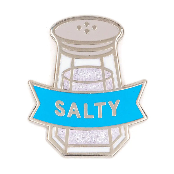 Salty Enamel Pin