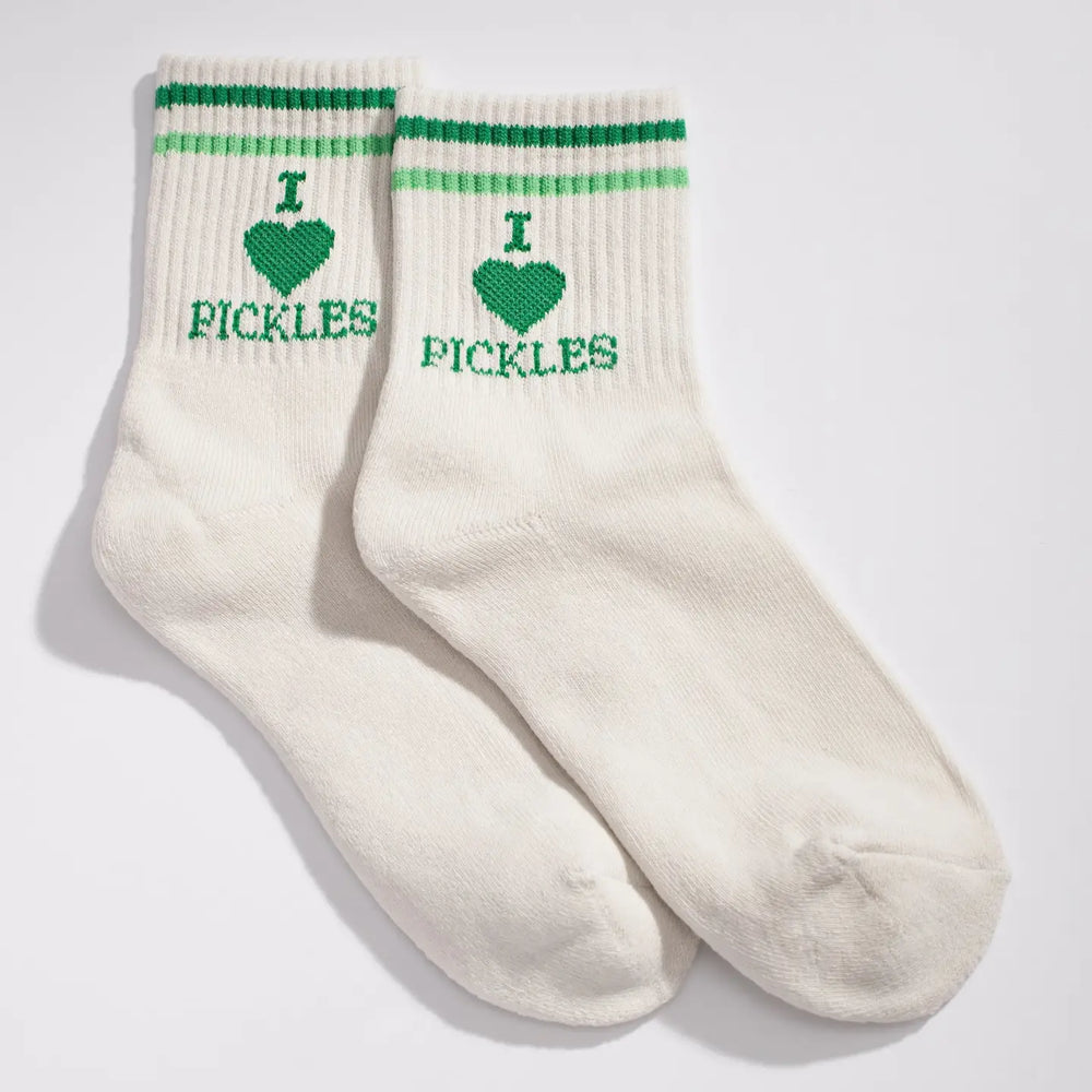I Heart Pickles Socks