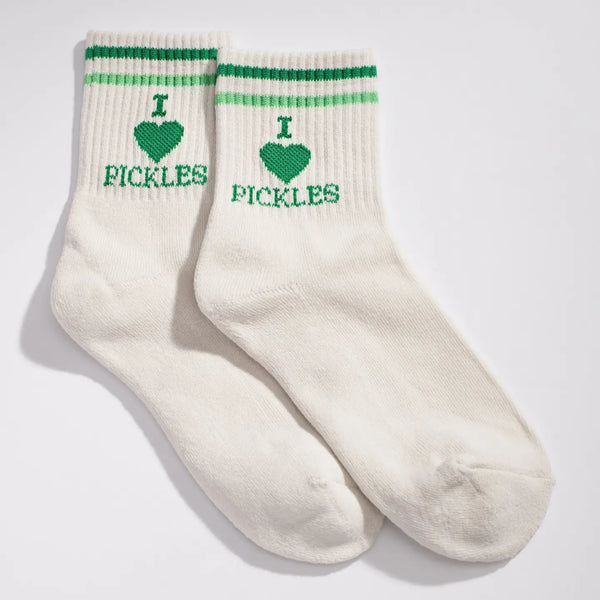 I Heart Pickles Socks