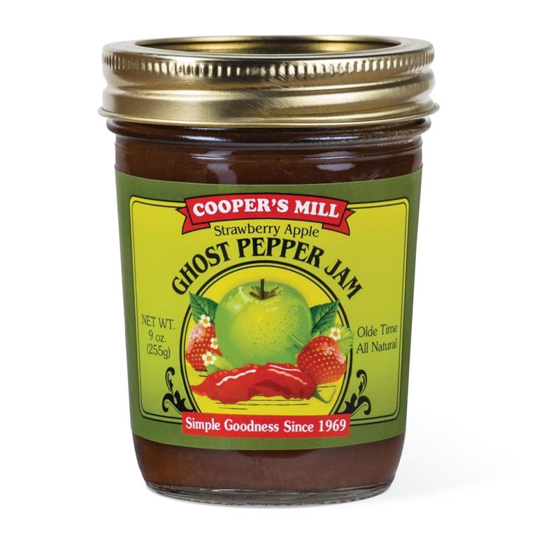 Strawberry Apple Ghost Pepper Jam