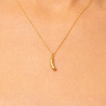 Pickle Charm Necklace