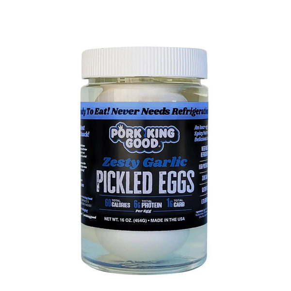 Zesty Garlic Pickled Eggs