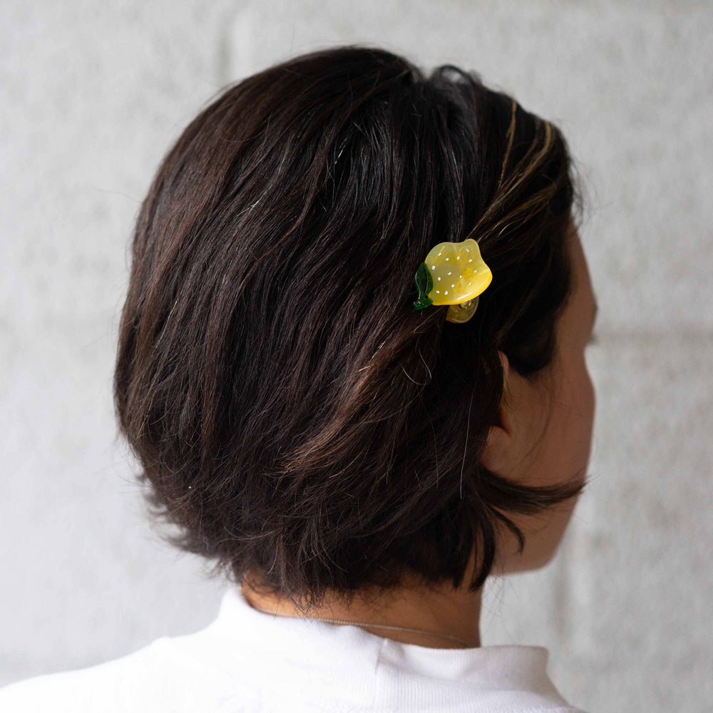 Mini Lemon Hair Claw