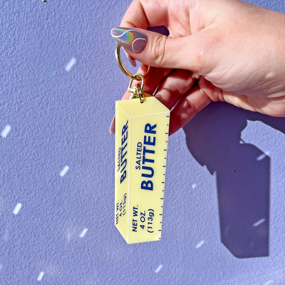 Acrylic Butter Keychain & Bag Charm