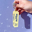 Acrylic Butter Keychain & Bag Charm