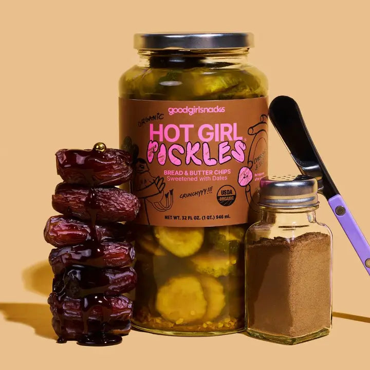 Hot Girl Pickles Bread & Butter Chips
