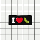 I Heart Pickles Pencil Case