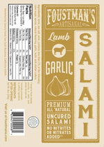 Lamb Garlic Salami