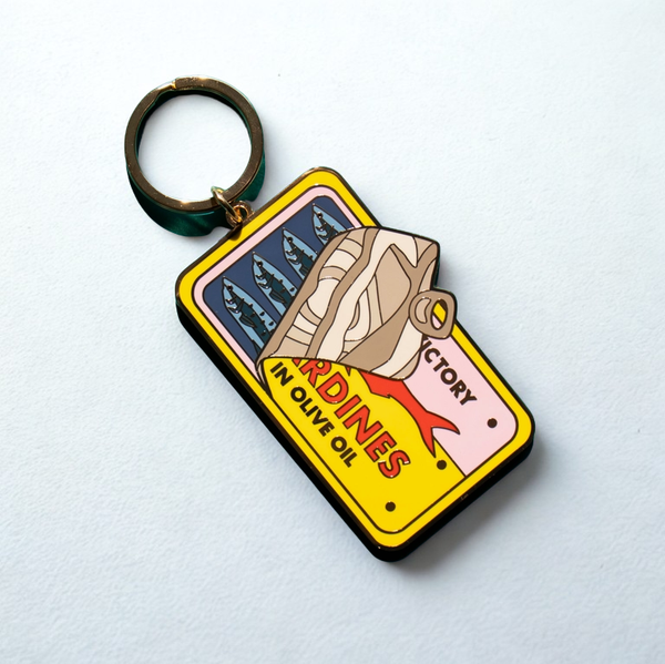 Sardines Keychain