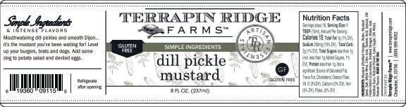 Dill Pickle Mustard 8oz