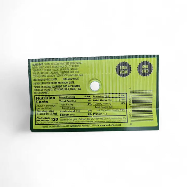 Sour Pickle Belts 2oz Bags